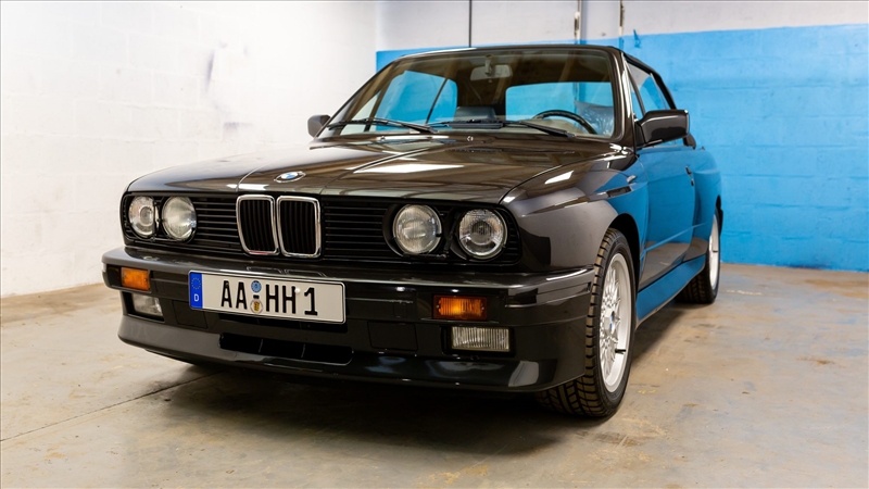 1100-Kilometer 1991 BMW M3 Convertible